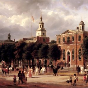 Ferdinand Richardt's Painting of Independence Hall in Philadelphia | About Us | Public Square Magazine | What is Public Square Editorials | Public Square