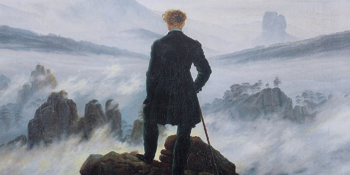 Caspar David Friedrich Painting of Wanderer above the Sea of Fog | Expressive Individualism and the Restored Gospel | Public Square Magazine | Expressive Individualism
