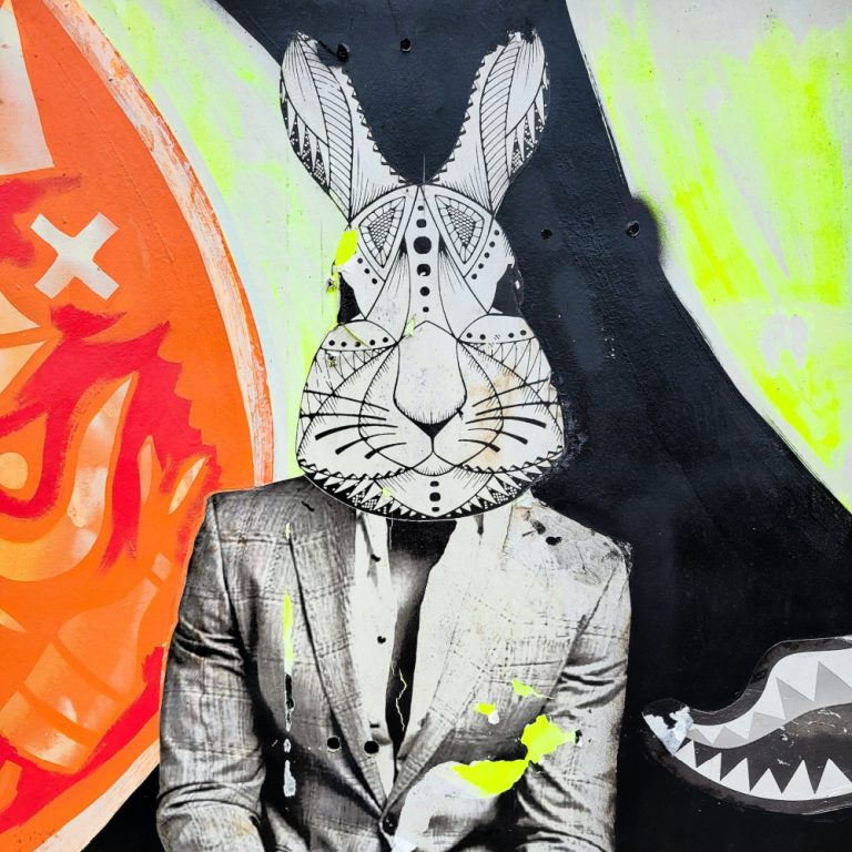 Art of a Suit Wearing Rabbit Mask | The Expressive Self: Identity Above Truth | Public Square Magazine | Self Truth & Self-Identity Definition | Learn Identity And Self Expression