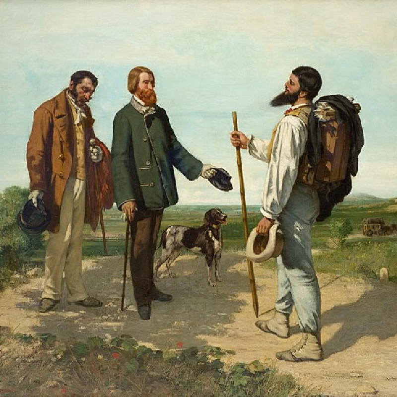 Greeting a patron and his servant on a travel a metaphor for the map to Latter-day Saint anti-racism.