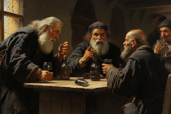 Medieval Scholars Discussing the Pints With Aquinas | Criticism an Unsustainable Fountain for Faith | Public Square Magazine | Pints with Aquinas | Peter Dimond Sedevacantism