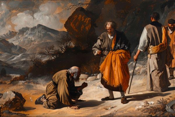 The Good Samaritan Helping an Injured Traveler | Good Samaritan & Immigration | The Good Samaritan Message in Modern Times