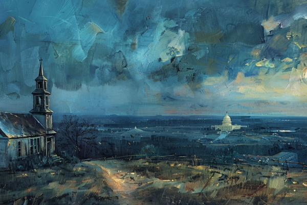 Small Church in the Shadow of the U.S. Capitol | A Small Church’s Big Bet on the U.S. Constitution | The Consititution, Mormons and Trump | Mormons for Trump | Public Square Magazine