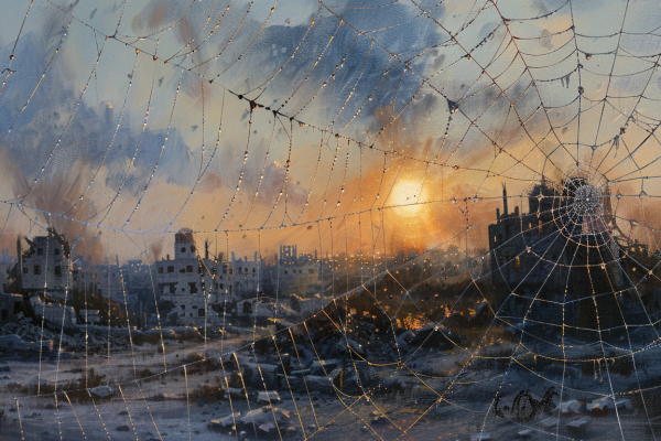 Spider-Web with City | Understanding the Gaza Conflict | Public Square Magazine | In Simplistic Terms, What is The Israeli-Arab Conflict Over? | Understanding Gaza | War Explained Simply