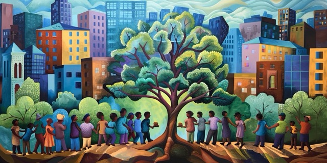 People Planting a Tree in a City | Transformative Power of Social Justice Through the Lens of the Gospel | How Reimagining Social Justice Could Ease the Culture War | Public Square Magazine