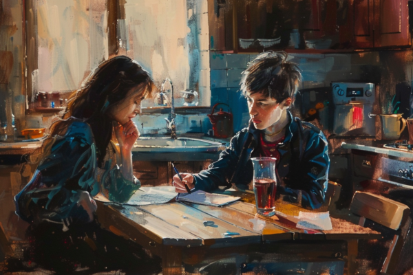 The Missing Truths of “Comprehensive” Sex Education Two Kids Sitting at a Table in a Kitchen | Public Square Magazine | What is