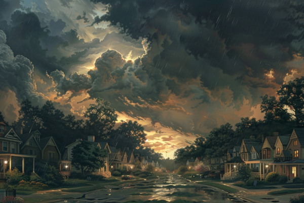 The Seductive Power of Apocalyptic Ideas in Mainstream Religions Suburb Under Dark Apocalyptic Sky | Seductive Power of Apocalyptic Ideas in Religions | Public Square Magazine | Chad Daybell Verdict | Eric Smith & Chad Daybell | Chad Daybell Psychology