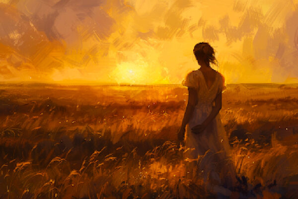 Young Girl Pondering on the Field Portraying Lament | The Power of Lament | Understanding Lament & Its Deep Connection to Self