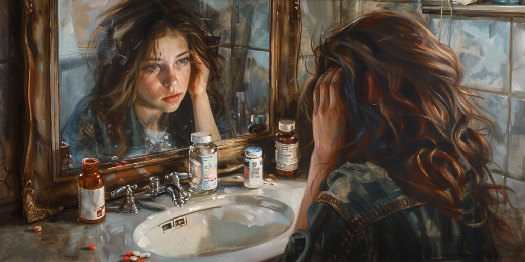 A transgender youth reflecting on their identity amidst medical and political influences.