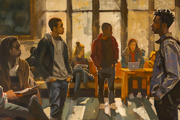 Group of Diverse Students in a Classroom | Public Square Magazine | What is Woke? | What Does Wokeness Really Mean?