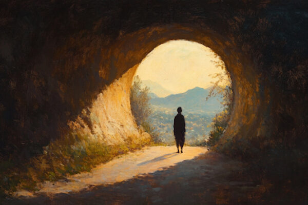 Person at the End of a Dark Tunnel | God and Mental Health | Stories About the Impact of God's Healing Power