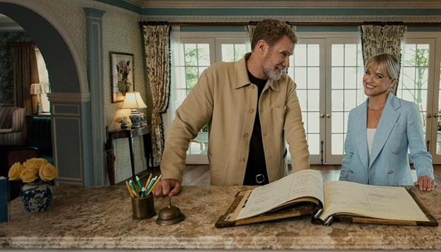 Reese Witherspoon and Will Ferrell in You're Cordially Invited Movie