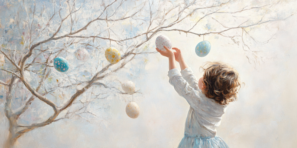 A symbolic tree comes to life as a family builds new Easter traditions, making the holiday more meaningful.