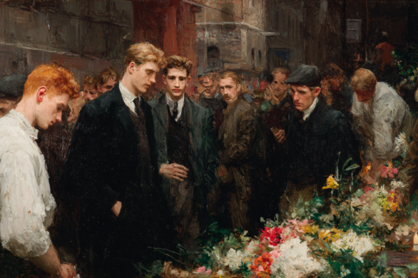 Did Murder Become a Meme? What Online Reactions to Charlie Kirk Reveal About Us A street memorial symbolizing reactions to Charlie Kirk’s death.