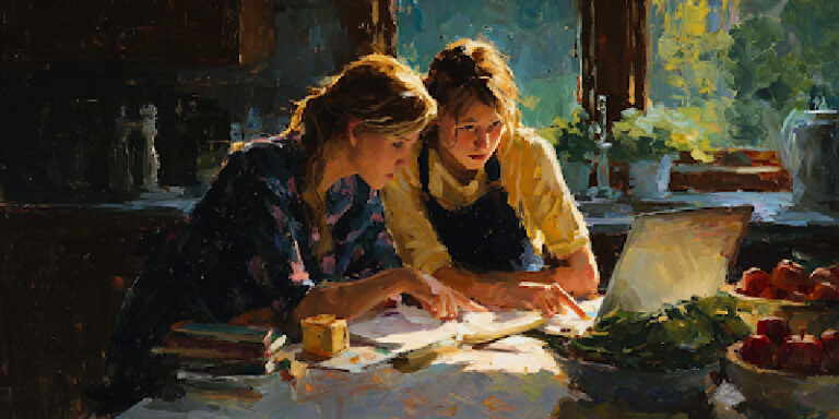 Co-viewing at the table turns study time into connection