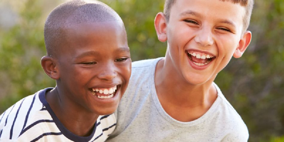 Two Boys Laughing | I Dont See Color | Public Square Magazine