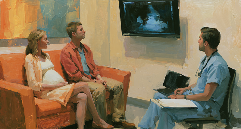 A modern prenatal consultation evokes hidden assumptions about abortion, Down syndrome, life, and personhood.