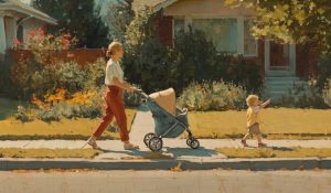 A simple walk becomes a moment of wonder and Christian parenting.