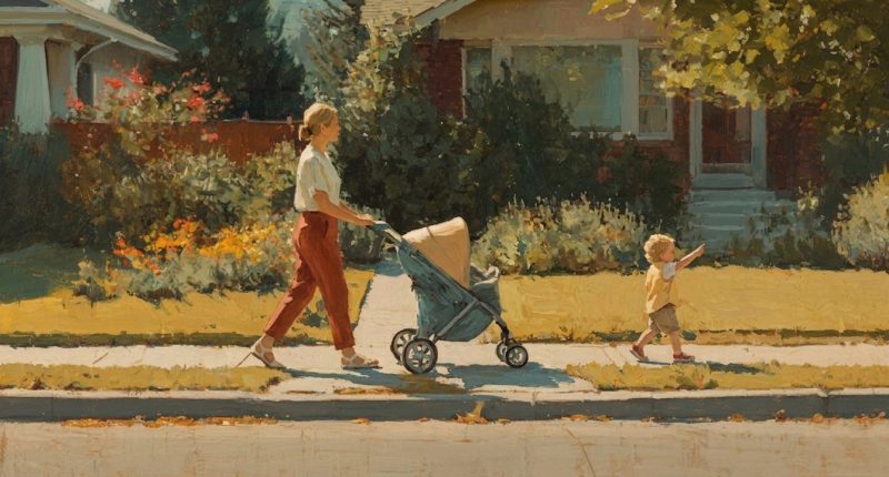 A simple walk becomes a moment of wonder and Christian parenting.