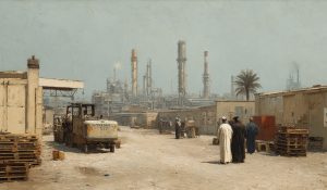 Silent machinery, empty pallets and waiting workers suggest stalled productivity under the deeper priorities of the Iranian regime.