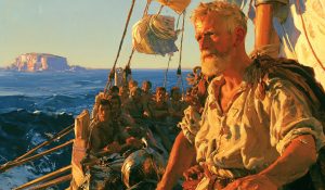 Odysseus sails home from war in Christopher Nolan’s 