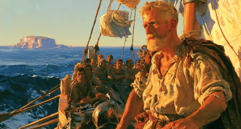 Odysseus sails home from war in Christopher Nolan’s 
