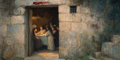A family sits together at Passover evokes Christ in the Old Testament through deliverance, covenant, and sacrifice.