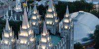 The Salt Lake Temple grounds in advance of the 2027 Open House