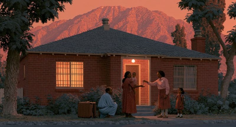 A refugee resettlement family arriving in Utah through the U.S. Refugee Admissions Program.