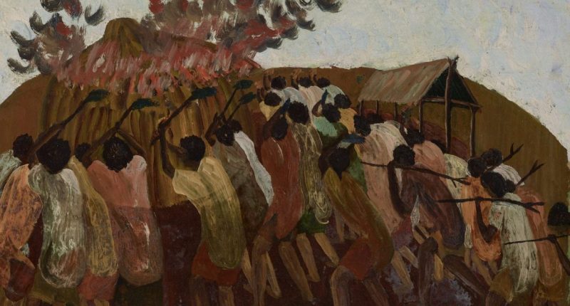 Group of People Around a Hut that's on Fire | Is America Rotten to the Core | Legacy & Impact of Slavery on America