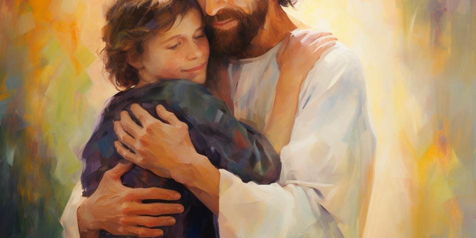 Jesus embraces someone answering the question are Latter-day Saints saved.