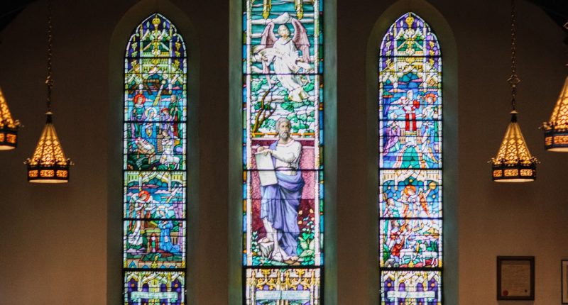 Stained Glass Window In Church | How Social Media Changed the Religious Experience | Public Square Magazine | Social Media and Religion