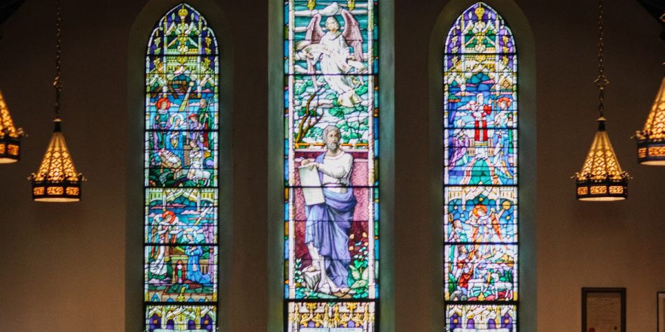 Stained Glass Window In Church | How Social Media Changed the Religious Experience | Public Square Magazine | Social Media and Religion