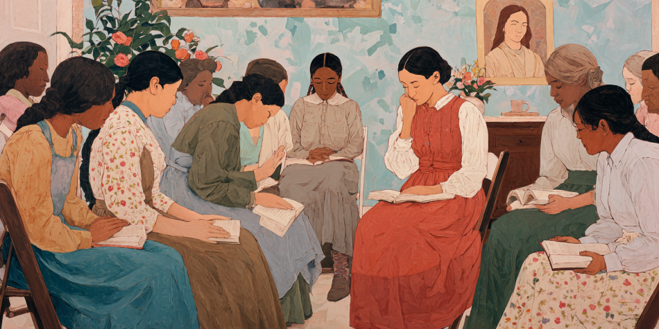 In a modern Relief Society circle, a single question disrupts spiritual peace, revealing the cost of unchecked doubt on faith and mental health.