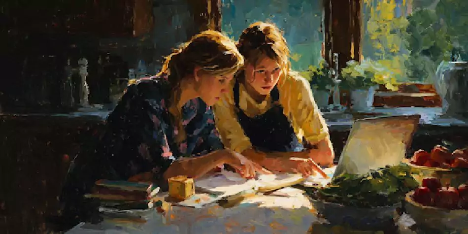 Co-viewing at the table turns study time into connection